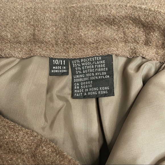 Vintage Sasson Paris New York Women's Wool Blend Skirt - Picture 5 of 6